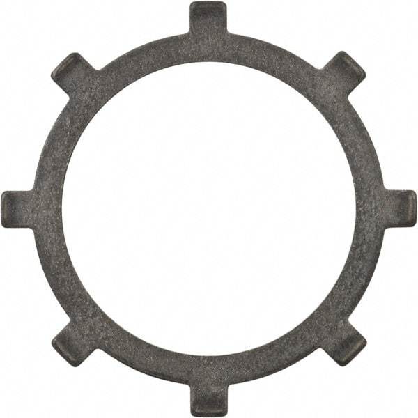 Rotor Clip - 0.015" Thick, Phosphate Finish, Steel Self Locking Internal Retaining Ring - Grade 1060-1090 - USA Tool & Supply