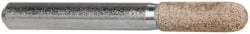 Cratex - 1/4" Head Diam x 3/4" Thickness, A24, Ball Nose End, Aluminum Oxide Mounted Point - Medium Grade, 80 Grit, 36,370 RPM - USA Tool & Supply