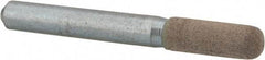 Cratex - 1/4" Head Diam x 3/4" Thickness, A24, Ball Nose End, Aluminum Oxide Mounted Point - Fine Grade, 120 Grit, 36,370 RPM - USA Tool & Supply