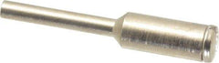 Cratex - 1/8" Shank Abrasive Point Mandrel - 25,000 Max RPM, 1/8" Hole Compatibility, for Small Wheels - USA Tool & Supply
