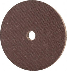 Cratex - 2" Diam x 1/4" Hole x 1/8" Thick, 54 Grit Surface Grinding Wheel - Aluminum Oxide, Type 1, Coarse Grade, 27,120 Max RPM, No Recess - USA Tool & Supply