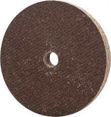 Cratex - 2" Diam x 1/4" Hole x 1/4" Thick, 54 Grit Surface Grinding Wheel - Aluminum Oxide, Type 1, Coarse Grade, 27,120 Max RPM, No Recess - USA Tool & Supply