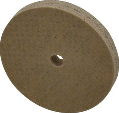 Cratex - 1" Diam x 1/8" Hole x 1/8" Thick, 80 Grit Surface Grinding Wheel - Aluminum Oxide, Type 1, Medium Grade, 36,290 Max RPM, No Recess - USA Tool & Supply