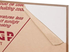 Made in USA - 3/4" Thick x 24" Wide x 4' Long, Acrylic Sheet - Clear - USA Tool & Supply