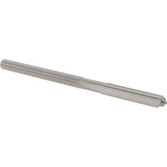 OSG - 11/64" Solid Carbide Chucking Reamer - Straight Flute, 5/32" Straight Shank, 7/8" Flute Length, 2-3/4" OAL - USA Tool & Supply