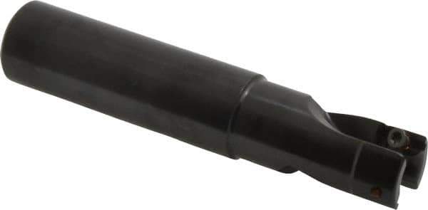 Kennametal - 1" Cut Diam, 0.404" Max Depth of Cut, 1" Shank Diam, 5" OAL, Indexable Square Shoulder End Mill - LFEW 252... Inserts, Cylindrical Shank, 0° Lead Angle - USA Tool & Supply