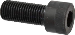 Holo-Krome - 1-3/4 - 5 UNC Hex Socket Drive, Socket Cap Screw - Alloy Steel, Black Oxide Finish, Fully Threaded, 6" Length Under Head - USA Tool & Supply