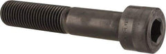 Holo-Krome - 1-1/4 - 7 UNC Hex Socket Drive, Socket Cap Screw - Alloy Steel, Black Oxide Finish, Partially Threaded, 6-1/2" Length Under Head - USA Tool & Supply