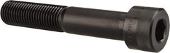 Holo-Krome - 1-1/4 - 7 UNC Hex Socket Drive, Socket Cap Screw - Alloy Steel, Black Oxide Finish, Partially Threaded, 7" Length Under Head - USA Tool & Supply