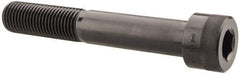 Holo-Krome - 1-1/4 - 7 UNC Hex Socket Drive, Socket Cap Screw - Alloy Steel, Black Oxide Finish, Partially Threaded, 8" Length Under Head - USA Tool & Supply