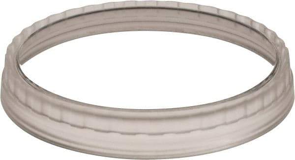 SPI - Satin Chrome Coated Caliper Gage Bezel and Crystal - Use With Inside and Outside Dial Caliper Gages - USA Tool & Supply