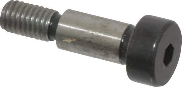 Holo-Krome - 6mm Shoulder Diam x 12mm Shoulder Length, M5x0.8 Metric Coarse, Hex Socket Shoulder Screw - 12.9 Alloy Steel, Uncoated, 4.32 to 4.5mm Head Height x 9.78 to 10mm Head Diam - USA Tool & Supply