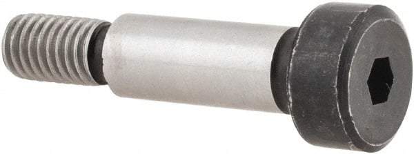 Holo-Krome - 6mm Shoulder Diam x 16mm Shoulder Length, M5x0.8 Metric Coarse, Hex Socket Shoulder Screw - 12.9 Alloy Steel, Uncoated, 4.32 to 4.5mm Head Height x 9.78 to 10mm Head Diam - USA Tool & Supply