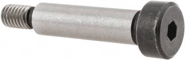 Holo-Krome - 8mm Shoulder Diam x 30mm Shoulder Length, M6x1 Metric Coarse, Hex Socket Shoulder Screw - 12.9 Alloy Steel, Uncoated, 5.32 to 5.5mm Head Height x 12.73 to 13mm Head Diam - USA Tool & Supply