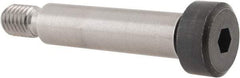 Holo-Krome - 10mm Shoulder Diam x 40mm Shoulder Length, M8x1.25 Metric Coarse, Hex Socket Shoulder Screw - 12.9 Alloy Steel, Uncoated, 6.78 to 7mm Head Height x 15.73 to 16mm Head Diam - USA Tool & Supply