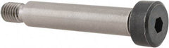 Holo-Krome - 10mm Shoulder Diam x 50mm Shoulder Length, M8x1.25 Metric Coarse, Hex Socket Shoulder Screw - 12.9 Alloy Steel, Uncoated, 6.78 to 7mm Head Height x 15.73 to 16mm Head Diam - USA Tool & Supply