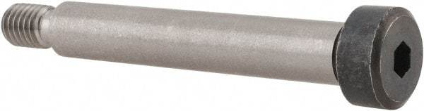 Holo-Krome - 10mm Shoulder Diam x 60mm Shoulder Length, M8x1.25 Metric Coarse, Hex Socket Shoulder Screw - 12.9 Alloy Steel, Uncoated, 6.78 to 7mm Head Height x 15.73 to 16mm Head Diam - USA Tool & Supply