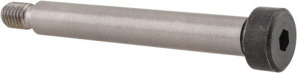 Holo-Krome - 10mm Shoulder Diam x 70mm Shoulder Length, M8x1.25 Metric Coarse, Hex Socket Shoulder Screw - 12.9 Alloy Steel, Uncoated, 6.78 to 7mm Head Height x 15.73 to 16mm Head Diam - USA Tool & Supply