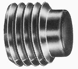 Value Collection - #5-40 UNC, 3/16" OAL, Half Dog Point Set Screw - Grade 8 Alloy Steel, 1/16" Key - USA Tool & Supply