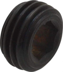 Holo-Krome - 7/16-20 UNF, 7/32" OAL, Socket Jam Screw - 7/32" Hex Key, Alloy Steel, Uncoated - USA Tool & Supply
