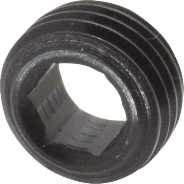 Holo-Krome - 1/2-20 UNF, 1/4" OAL, Socket Jam Screw - 1/4" Hex Key, Alloy Steel, Uncoated - USA Tool & Supply