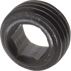 Holo-Krome - 1/2-20 UNF, 1/4" OAL, Socket Jam Screw - 1/4" Hex Key, Alloy Steel, Uncoated - USA Tool & Supply