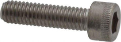 Holo-Krome - #10-32 UNF Hex Socket Drive, Socket Cap Screw - Grade 18-8 Stainless Steel, Uncoated, Fully Threaded, 3/4" Length Under Head - USA Tool & Supply