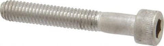 Holo-Krome - #10-32 UNF Hex Socket Drive, Socket Cap Screw - Grade 18-8 Stainless Steel, Uncoated, Partially Threaded, 1-1/4" Length Under Head - USA Tool & Supply