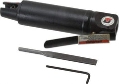 Universal Tool - 14 CFM Air Consumption, 1/4 Inch Long Stroke Air File - 9,000 Blow per Minute, 6.2 bar Air Pressure, 1/4 NPT Inlet - USA Tool & Supply