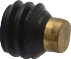 Made in USA - #8-32 UNC, 1/8" Length of Thread, Soft Tip Point Set Screw - Grade 8 Alloy Steel - USA Tool & Supply