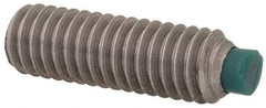 Made in USA - 5/16-18 UNC, 1" Length of Thread, Soft Tip Point Set Screw - Grade 18-8 Stainless Steel - USA Tool & Supply