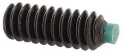 Made in USA - #10-24 UNC, 1/2" Length of Thread, Soft Tip Point Set Screw - Grade 8 Alloy Steel - USA Tool & Supply