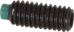 Made in USA - 5/16-18 UNC, 3/4" Length of Thread, Soft Tip Point Set Screw - Grade 8 Alloy Steel - USA Tool & Supply