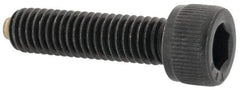 Made in USA - #10-32 UNF Hex Socket Drive, Socket Cap Screw - Alloy Steel, Black Oxide Finish, Fully Threaded, 3/4" Length Under Head - USA Tool & Supply