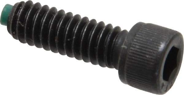 Made in USA - 1/4-20 UNC Hex Socket Drive, Socket Cap Screw - Alloy Steel, Black Oxide Finish, Fully Threaded, 3/4" Length Under Head - USA Tool & Supply