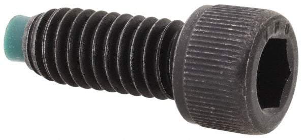 Made in USA - 5/16-18 UNC Hex Socket Drive, Socket Cap Screw - Alloy Steel, Black Oxide Finish, Fully Threaded, 3/4" Length Under Head - USA Tool & Supply