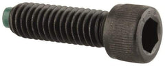 Made in USA - 5/16-18 UNC Hex Socket Drive, Socket Cap Screw - Alloy Steel, Black Oxide Finish, Fully Threaded, 1" Length Under Head - USA Tool & Supply