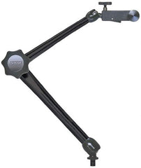 Noga - Fine Adjustment Indicator Positioner & Holder - 12-1/2 Inch Overall Length - USA Tool & Supply