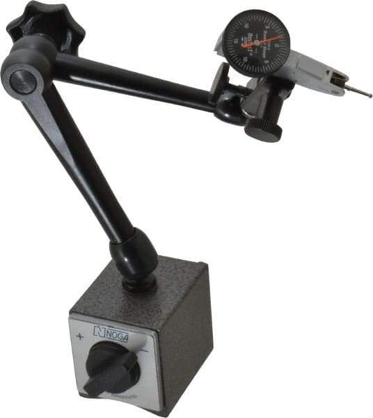 TESA Brown & Sharpe - 0.0005" Graduation, 0-15-0 Dial Reading, Indicator & Base Kit - 0.0005 Inch Graduation, Includes Standard Magnetic Base, Test Indicator - USA Tool & Supply