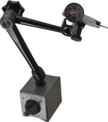 TESA Brown & Sharpe - 0.0005" Graduation, 0-15-0 Dial Reading, Indicator & Base Kit - 0.0005 Inch Graduation, Includes Standard Magnetic Base, Test Indicator - USA Tool & Supply