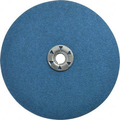 Norton - 7" Diam 60 Grit Fiber Disc - Medium Grade, Zirconia Alumina, Series F826 - USA Tool & Supply