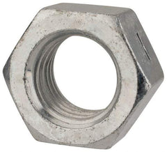 Value Collection - 3/4-10 UNC Grade 2 Two Way Lock Nut with Distorted Thread - 1-1/8" Width Across Flats, 41/64" High, Zinc-Plated Finish - USA Tool & Supply