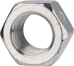 Value Collection - 5/8-18 UNF Grade 2 Two Way Lock Nut with Distorted Thread - 15/16" Width Across Flats, 35/64" High, Zinc-Plated Finish - USA Tool & Supply