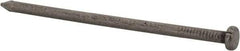 Value Collection - 12D, 9 Gauge, 3-1/4" OAL Common Nails - Ring Shank, Grade 2 Steel, Bright Finish - USA Tool & Supply