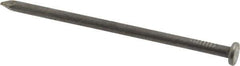 Value Collection - 16D, 8 Gauge, 3-1/2" OAL Common Nails - Ring Shank, Grade 2 Steel, Bright Finish - USA Tool & Supply