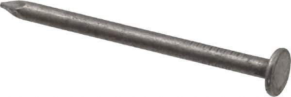 Value Collection - 4D, 13 Gauge, 1-1/2" OAL Common Nails - Ring Shank, Grade 2 Steel, Bright Finish - USA Tool & Supply