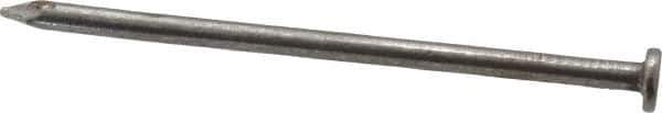 Value Collection - 16D, 8 Gauge, 3-1/2" OAL Common Nails - Ring Shank, Grade 2 Steel, Bright Finish - USA Tool & Supply