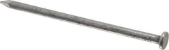 Value Collection - 20D, 6 Gauge, 4" OAL Common Nails - Ring Shank, Grade 2 Steel, Bright Finish - USA Tool & Supply