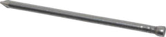 Value Collection - 6D, 13 Gauge, 2" OAL Finishing Nails - Smooth Shank, Grade 2 Steel, Bright Finish - USA Tool & Supply