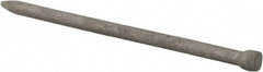 Value Collection - 6D, 13 Gauge, 2" OAL Finishing Nails - Smooth Shank, Grade 2 Steel, Galvanized Finish - USA Tool & Supply